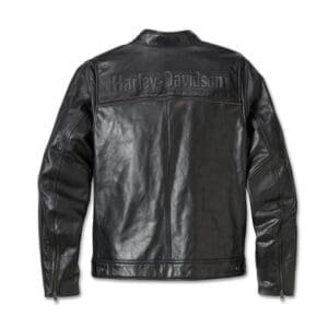 HARLEY DAVIDSON MENS HD CAFE RACER LEATHER JACKET