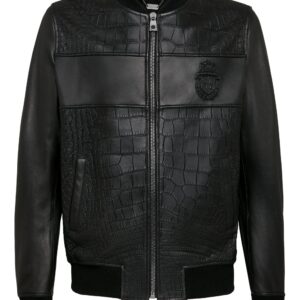 BILLIONAIRE LEATHER JACKET CREST