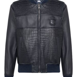 BILLIONAIRE LEATHER JACKET CREST