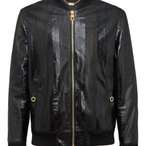 BILLIONAIRE LEATHER BOMBER LUXURY