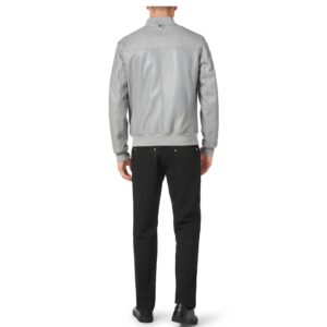 BILLIONAIRE PYTHON LEATHER BOMBER