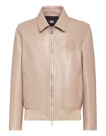 BILLIONAIRE LEATHER BOMBER