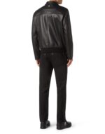 BILLIONAIRE LEATHER BOMBER