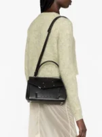MAISON MARGIELA SNATCHED LEATHER TOTE BAG
