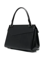 MAISON MARGIELA SNATCHED LEATHER TOTE BAG