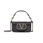 VALENTINO GARAVANI LOCÒ MICRO BAG WITH CHAIN AND JEWEL LOGO