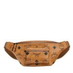MCM MEDIUM FURSTEN BELT BAG IN MAXI VISETOS COGNAC