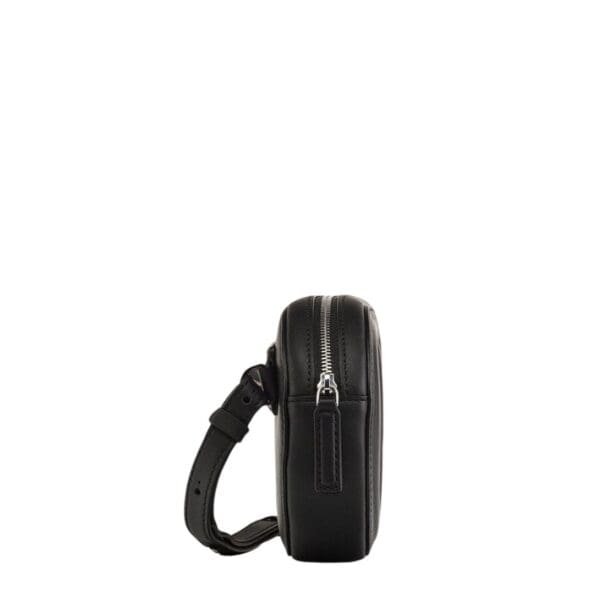 MCM MODE TRAVIA CROSSBODY POUCH IN SPANISH NAPPA LEATHER BLACK