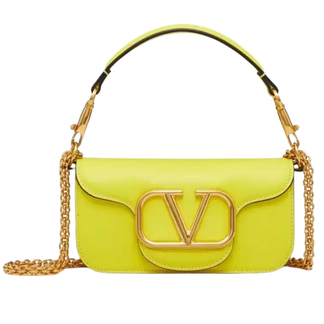 VALENTINO GARAVANI LOCÒ SMALL SHOULDER BAG IN CALFSKIN