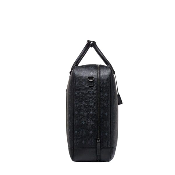 MCM LARGE OTTOMAR SUITCASE IN VISETOS BLACK