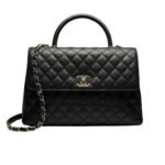 CHANEL MAXI FLAP BAG WITH TOP HANDLE
