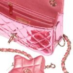 CHANEL MINI FLAP BAG & STAR COIN PURSE