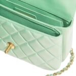 CHANELMINI FLAP BAG WITH TOP HANDLE