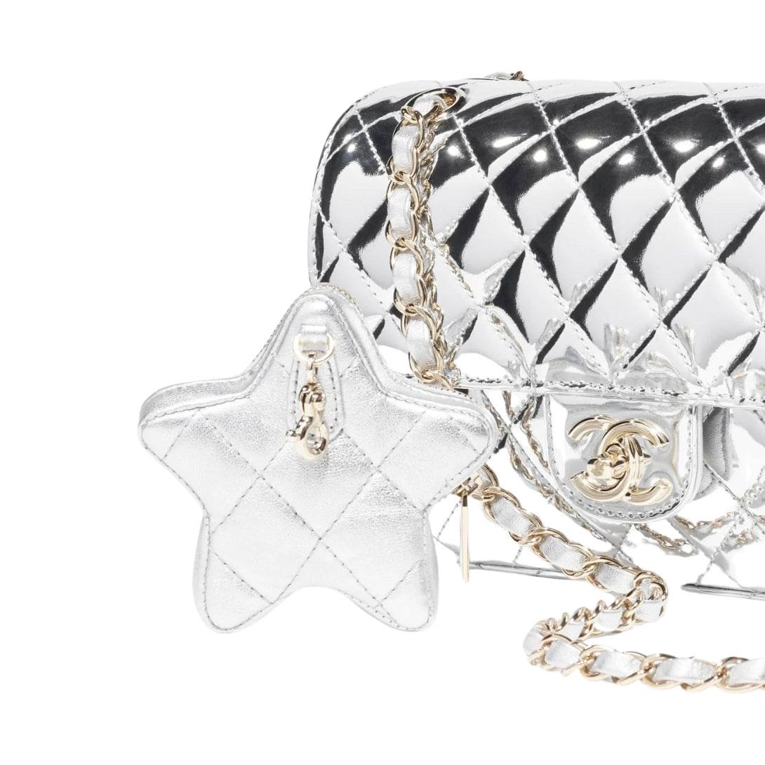 CHANEL FLAP BAG & STAR COIN PURSE - Image 2