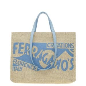 FERRAGAMO TOTE BAG WITH LOGO (S)