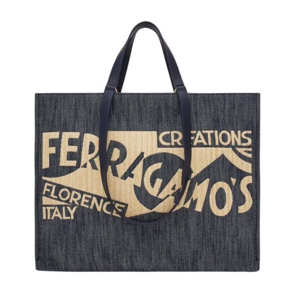 FERRAGAMO TOTE BAG WITH LOGO (S)