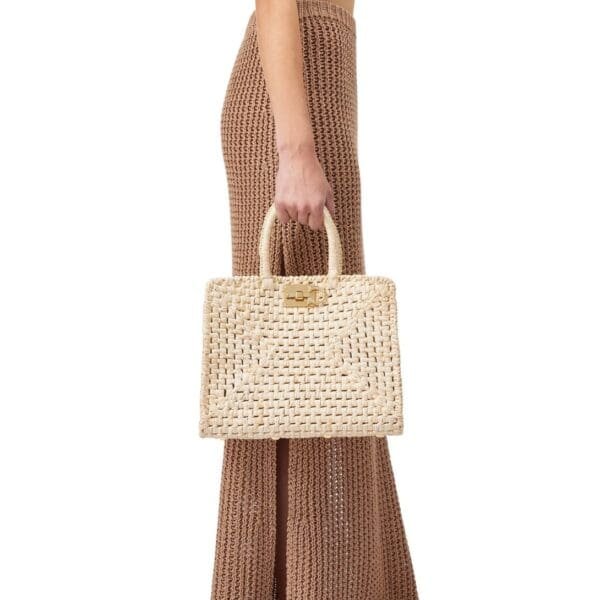 FERRAGAMO STUDIO BOX BAG (M)