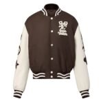 LOUIS VUITON EMBROIDERED VARSITY JACKET