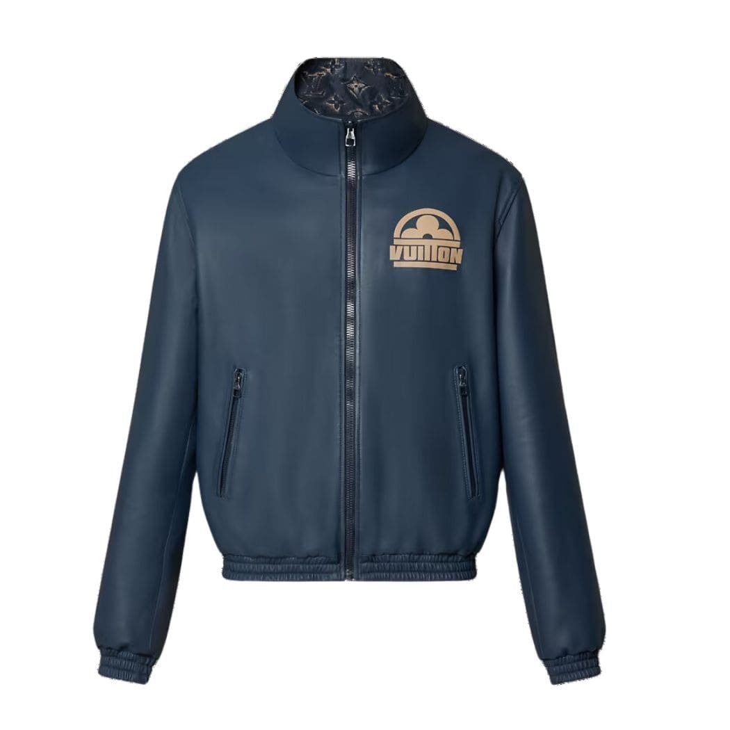 LOUIS VUITTON MONOGRAM REVERSIBLE LEATHER MIX BLOUSON