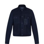 LOUIS VUITTON SUEDE DENIM JACKET