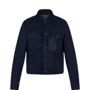LOUIS VUITTON SUEDE DENIM JACKET