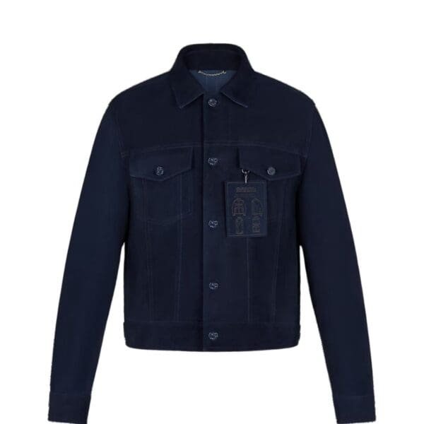 LOUIS VUITTON SUEDE DENIM JACKET