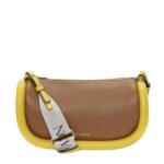 JWA BUMPER-15 - LEATHER CROSSBODY BAG WITH ADDITIONAL WEBBING STRAP