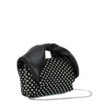 JWA MINI TWISTER - LEATHER MINI BAG WITH CRYSTAL