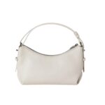 BRUNELLO CUCINELLI TEXTURE CALFSKIN HOBO BAG WITH MONILI