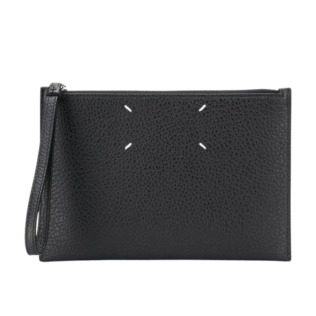 MAISON MARGIELA STITCH DETAILED ZIPPED CLUTCH