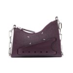 MAISON MARGIELA MINI SNATCHED LEATHER BAG