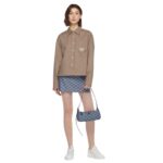 MCM HIMMEL SHOULDER BAG IN LAURETOS JACQUARD