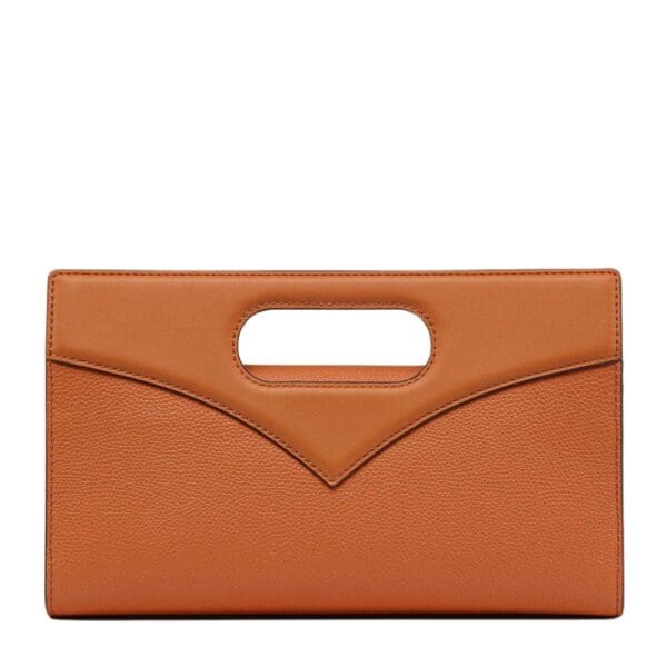 MCM Diamond Tote in Embossed Leather Cognac