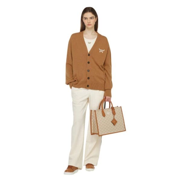 MCM HIMMEL TOTE IN LAURETOS BEIGE