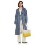 MCM SMALL LIZ SHOPPER IN GRADATION MONOGRAM LEATHER YELLOW