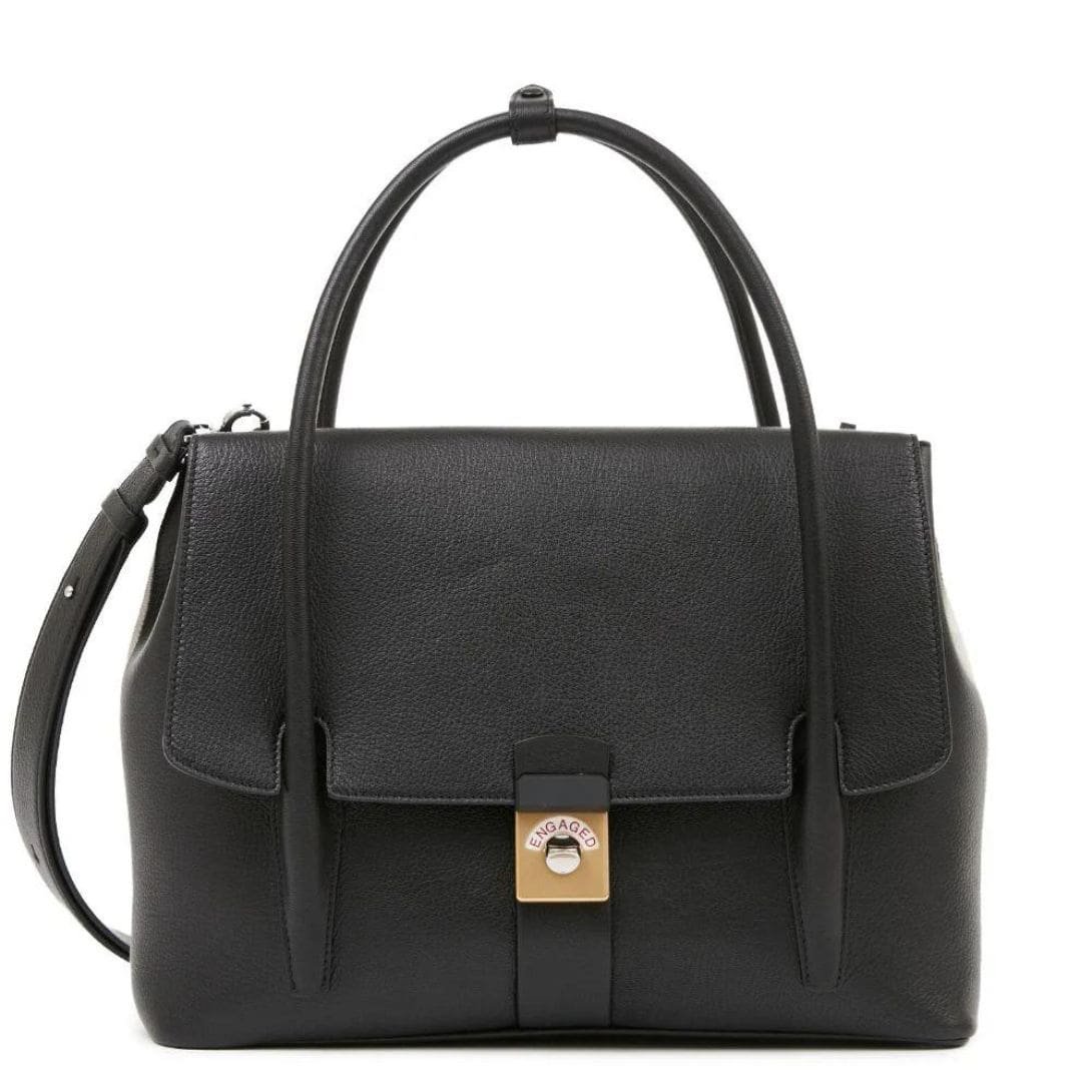 MAISON MARGIELA NEW LOCK HORIZONTAL TOTE BAG 1 MAISON MARGIELA NEW LOCK HORIZONTAL TOTE BAG