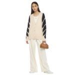 MCM MINI ELLA BOSTON BAG IN VISETOS COGNAC