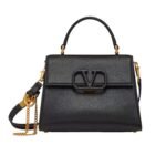 VALENTINO GARAVANI SMALL VSLING GRAINY CALFSKIN HANDBAG