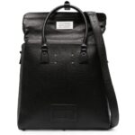 MAISON MARGIELA 5AC DAILY VERTICAL LEATHER BACKPACK