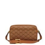MCM SMALL HIMMEL CROSSBODY IN LAURETOS COGNAC