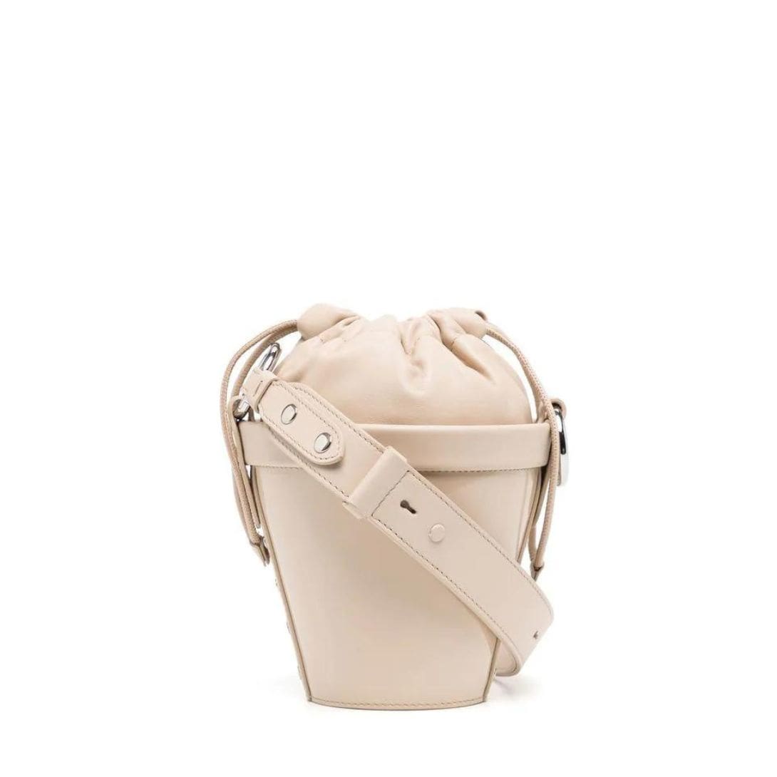MAISON MARGIELA MINI FIRE LEATHER BUCKET BAG 1 MAISON MARGIELA MINI FIRE LEATHER BUCKET BAG