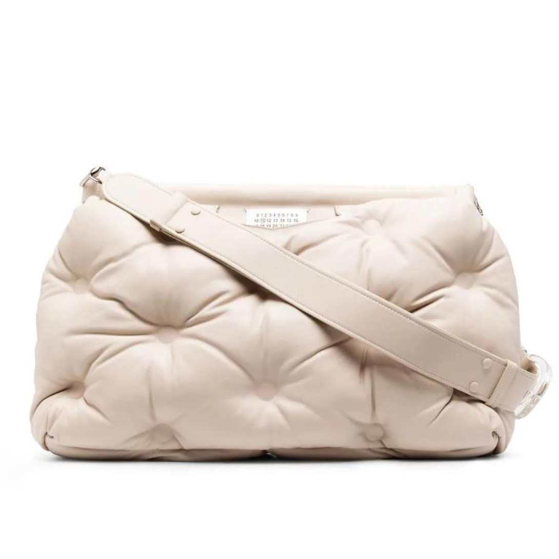 MAISON MARGIELA LARGE GLAM SLAM QUILTED SHOULDER BAG