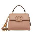 VALENTINO GARAVANI SMALL VSLING GRAINY CALFSKIN HANDBAG