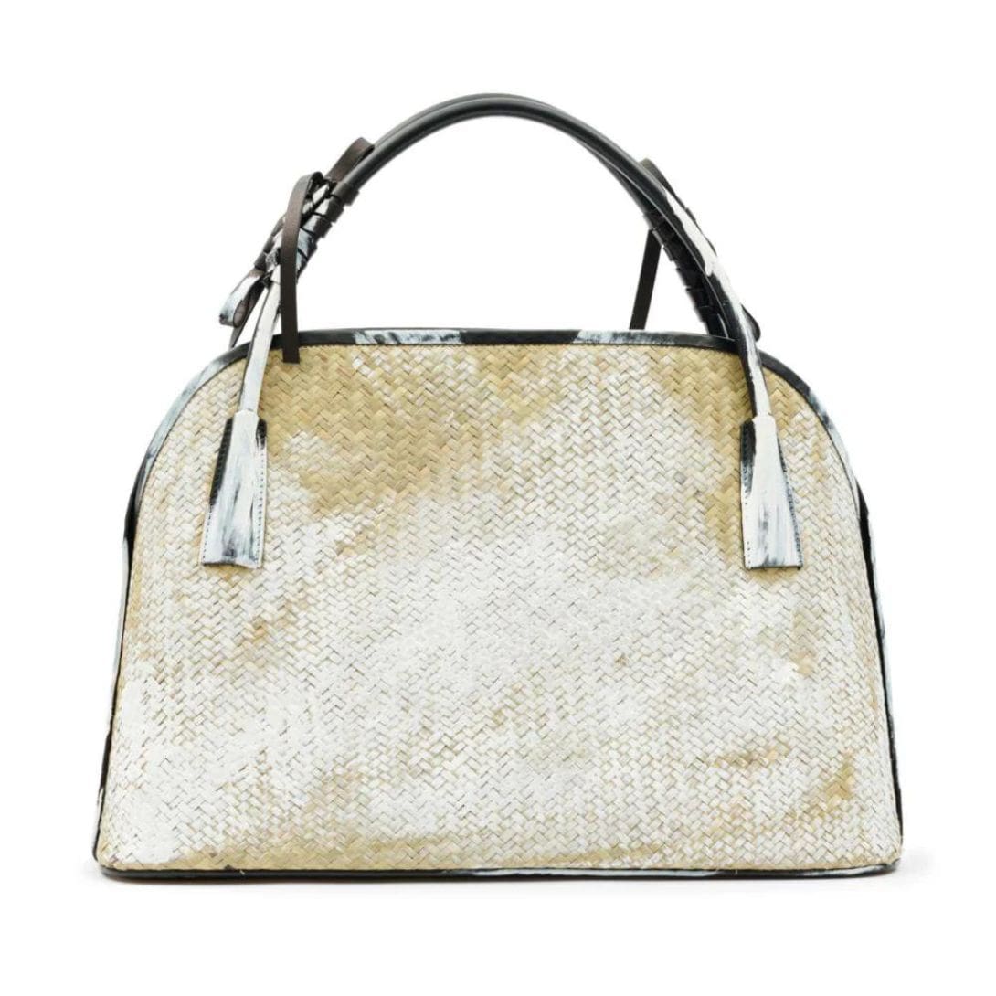 MAISON MARGIELA PAINT-SPLATTER TOTE BAG