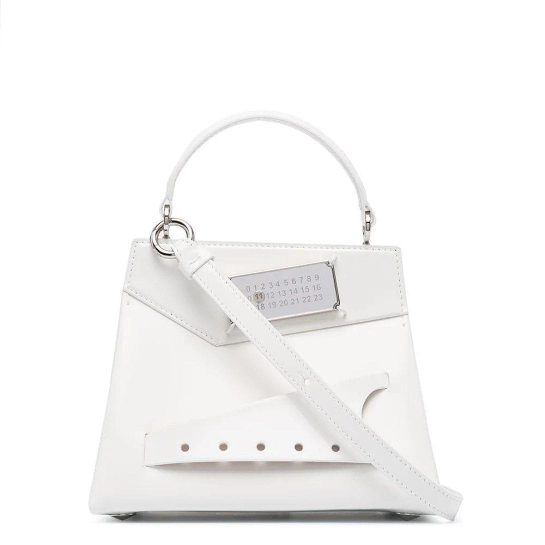 MAISON MARGIELA MINI SNATCHED TOTE BAG