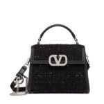 VALENTINO GARAVANI MINI VSLING TWEED HANDBAG