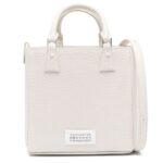 MAISON MARGIELA 5AC LEATHER TOTE BAG