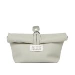 MAISON MARGIELA PAPER LEATHER CLUTCH BAG