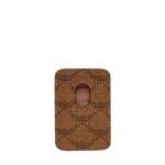 MCM HIMMEL N/S CARD CASE IN LAURETOS COGNAC