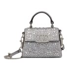VALENTINO GARAVANI MICRO VSLING EMBROIDERED HANDBAG